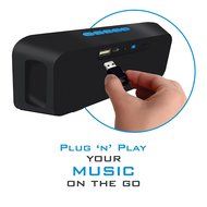 XTRA e-FUSION Wireless 4.1 Bluetooth Speaker Portable Stereo FM Radio, High-Def Crystal Sound, Upto 128GB Micro... N3