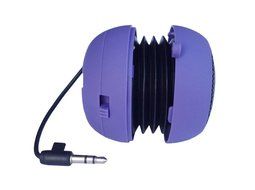 iShoppingdeals - for Sandisk Sansa Clip Zip / Sport / Jam MP3 Player Rechargeable Mini Stereo Speaker, Purple N4