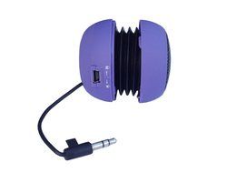 iShoppingdeals - for Sandisk Sansa Clip Zip / Sport / Jam MP3 Player Rechargeable Mini Stereo Speaker, Purple N5
