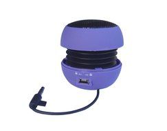 iShoppingdeals - for Sandisk Sansa Clip Zip / Sport / Jam MP3 Player Rechargeable Mini Stereo Speaker, Purple N6