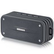PLUSINNO Portable Bluetooth 4.0 Waterproof Wireless Speaker with Siri, Bluetooth Receiver and Built-in Microphone...