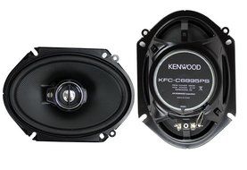 Kenwood 1 X 4) new kenwood kfc-c6895ps 6x8" 720 watt 3-way car audio coaxial speakers stereo N2