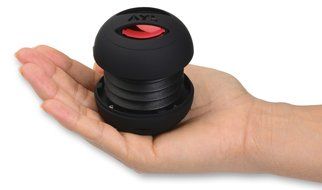 AYL Portable Mini Capsule Speaker System with 3YR Guarantee with Rechargeable Battery and Expandable Bass Resonator... N6