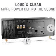 Mediabridge Concerto - Bluetooth Speaker with Powerful 60 Watt Amplifier - Dual 3&quot; Midrange/Tweeter Drivers Plus... N7