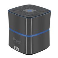 GearIt SoundCube Compact Portable Bluetooth 4.0 Speaker with Built-in Mic and Speakerphone (Gunmetal)