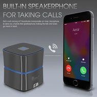 GearIt SoundCube Compact Portable Bluetooth 4.0 Speaker with Built-in Mic and Speakerphone (Gunmetal) N5