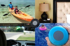 WHC-TECH Wirless BLuetooth,Fusicase Fashion Style New Outdoor Wireless Mini Waterproof Bluetooth Suction Shower... N3