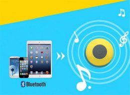 WHC-TECH Wirless BLuetooth,Fusicase Fashion Style New Outdoor Wireless Mini Waterproof Bluetooth Suction Shower... N8