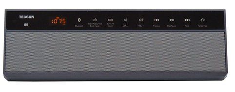 Tecsun B5 Wireless Bluetooth Speaker with Digtial Radio and MP3 Player - Black