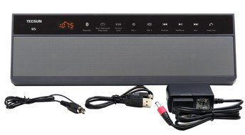 Tecsun B5 Wireless Bluetooth Speaker with Digtial Radio and MP3 Player - Black N5