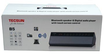 Tecsun B5 Wireless Bluetooth Speaker with Digtial Radio and MP3 Player - Black N6