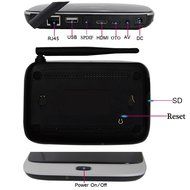 Xgody CS918 Quad Core Google Android 4.4 RK3188 28nm Cortex-A9 1.4Ghz Mini TV BOX HD Player 1G/16G External Wifi... N6