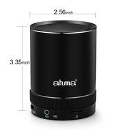 ahma 025 Portable Bluetooth Speaker, 3W Output Power with AUX in jack for Audio Players, Build in Microphone for... N3