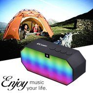 Ecandy Wireless Bluetooth Speaker with LED ,FM Stereo/Phone Answering/Micro SD Card Input/Line Input. ultra-small... N6
