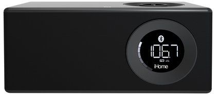 iHome Bluetooth Stereo Executive Music Station, Black (IBN10BC) N2