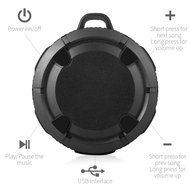 FoYoung Bluetooth Shower Speaker Waterproof V3.0 Portable with Mic Hands-Free Crashrpoof Dustproof Wireless Speaker... N18