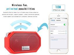Leadzm Bluetooth Speaker, Waterproof IP65 Hi-Fi Sound Mini Portable Pocket-size Dual 3W Wireless Bluetooth Stereo... N11