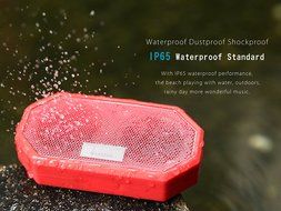 Leadzm Bluetooth Speaker, Waterproof IP65 Hi-Fi Sound Mini Portable Pocket-size Dual 3W Wireless Bluetooth Stereo... N12