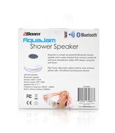 2BOOM Aqua Jam Portable Bluetooth Wireless Water Resistant Shower Speaker with Suction Cup Black N14