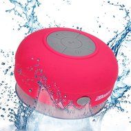 2BOOM Aqua Jam Portable Bluetooth Wireless Water Resistant Shower Speaker with Suction Cup Black N15