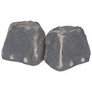 OSD Audio 5.25-Inch Wireless Bluetooth All-Weather Rock Speaker, Slate, Pair