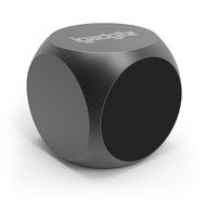iGadgitz Al Series: &#039;The Cube&#039; Portable Wireless Stereo Bluetooth Brushed Aluminium Travel Speaker (3W Power with...