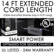 [UL Listed] Pwr+&reg; Extra Long 14 Ft Quick Charger AC Adapter for Harman Kardon Onyx Studio, Onyx Studio-2 Bluetooth... N2