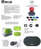 PopClik AIRYBOX Portable Wireless Bluetooth 4.0 Shockproof Rugged Speaker with Aux 3.5 mm + Micro SD Card Input... N4