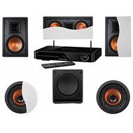 Klipsch R-3650-WII In-Wall System #12-HK BDS-580BQ 5.1 Channel