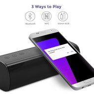 VAVA Voom 20 Bluetooth Speakers, IPX5 Splash Proof, Deep Bass, Portable Wireless Speakers with 2 Passive Subwoofers... N7