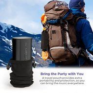 VAVA Voom 20 Bluetooth Speakers, IPX5 Splash Proof, Deep Bass, Portable Wireless Speakers with 2 Passive Subwoofers... N8