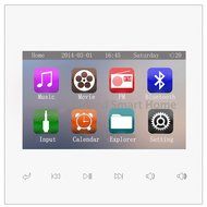 Multi-room Audio Video System - In-wall Amplifier, Ceiling Speakers Output, Bluetooth Digital Stereo amplifier...