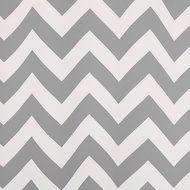 Best Home Fashion Room Darkening Chevron Print Curtains - Antique Bronze Grommet Top - Grey- 52"W X 63"L - (1... N6