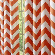 Best Home Fashion Room Darkening Chevron Print Curtains - Antique Bronze Grommet Top - Grey- 52"W X 63"L - (1... N54
