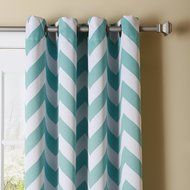 Best Home Fashion Room Darkening Chevron Print Curtains - Antique Bronze Grommet Top - Grey- 52"W X 63"L - (1... N59