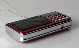 Anncia Mini Digital Media Portable Music MP3 Player Micro SD/TF USB Disk Speaker FM Radio. (69E Red) N56