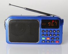 Anncia Mini Digital Media Portable Music MP3 Player Micro SD/TF USB Disk Speaker FM Radio. (69E Red) N87