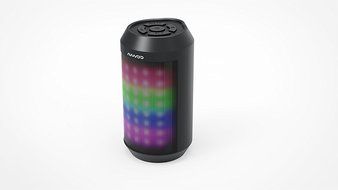 Bluetooth Speakers,4 colors LED changing lights Portable Wireless Stereo Speaker with and Build-in Microphone...