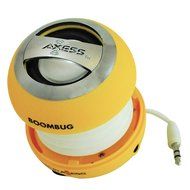 Axess SPLW11-6 Boombug Wired Mini Portable Speaker with Rechargeable Battery (Pink) N6