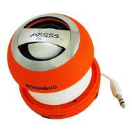Axess SPLW11-6 Boombug Wired Mini Portable Speaker with Rechargeable Battery (Pink) N12