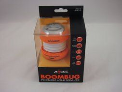 Axess SPLW11-6 Boombug Wired Mini Portable Speaker with Rechargeable Battery (Pink) N14