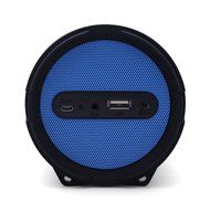 Tyler Portable Wireless Bluetooth Speaker TWS402-BL, Indoor/Outdoor 2.1 Hi-Fi Stereo Cylinder Loud Speaker, with... N2