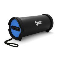 Tyler Portable Wireless Bluetooth Speaker TWS402-BL, Indoor/Outdoor 2.1 Hi-Fi Stereo Cylinder Loud Speaker, with... N6