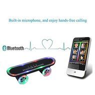 WONFAST Scooter Bluetooth Wireless Speaker with Led Light,Skateboard Stereo Speakers Portable MP3 Player Support... N4