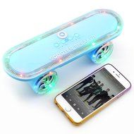 WONFAST Scooter Bluetooth Wireless Speaker with Led Light,Skateboard Stereo Speakers Portable MP3 Player Support... N12