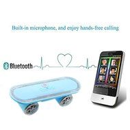 WONFAST Scooter Bluetooth Wireless Speaker with Led Light,Skateboard Stereo Speakers Portable MP3 Player Support... N15