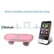 WONFAST Scooter Bluetooth Wireless Speaker with Led Light,Skateboard Stereo Speakers Portable MP3 Player Support... N24