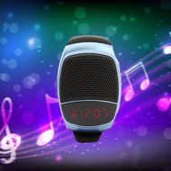 TAKSON&reg;Smart Watch,Sports Speaker watch,Portable Bluetooth Music Bicycle Speaker,Wireless Speakers watch, Hands-free... N5