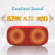 TecBillion Bluetooth 3.0 Portable Wireless Speaker, Total 6W Output Power with Enhanced Bass and Stereo Sound,... N9
