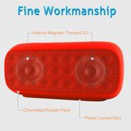 TecBillion Bluetooth 3.0 Portable Wireless Speaker, Total 6W Output Power with Enhanced Bass and Stereo Sound,... N10